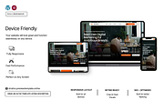 Digital Marketing WordPress Template, a WordPress Template by Web Template Market (Thumbnail 4 of 8)