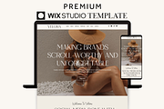 Premium Wix Studio Website Template, a Wix Template by AdvertFox (Thumbnail 1 of 10)