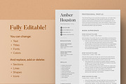 Resume/CV - The Amber, a Resume Template by CreativeLandStudio (Thumbnail 7 of 10)