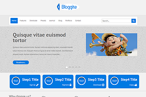 PS Bloggite Business Joomla Template
