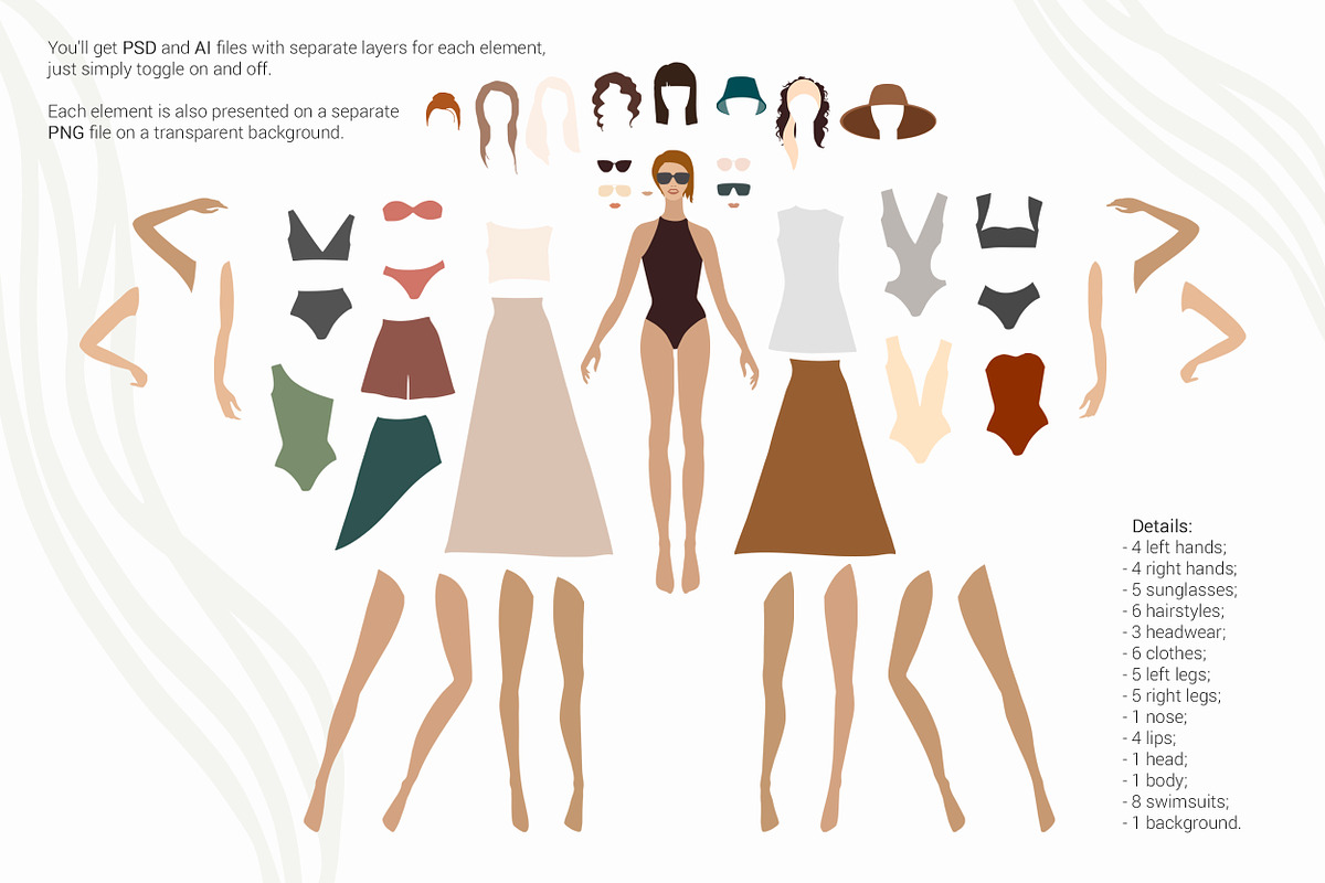 Summertime. Women CREATOR, a Person Illustration by AnMark (Photo 7 of 9)