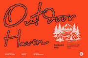 CS Wardine Pixel, a Script Font by Craft Supply Co. (Thumbnail 7 of 8)