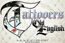 Tattooers Old English Font