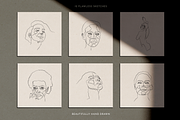 Line Art Woman Illustrations, a Person Illustration by Delightful Design (Thumbnail 7 of 8)