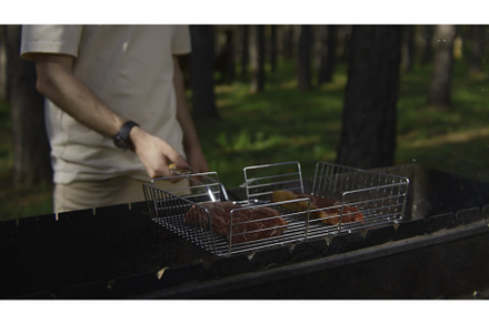 Close-up of hot juicy red meat on, a Food & Drink Photo by Media Whale Stock