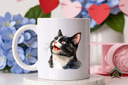 Watercolor Cat Clipart, an Illustration by Craft Nest (Thumbnail 12 of 12)