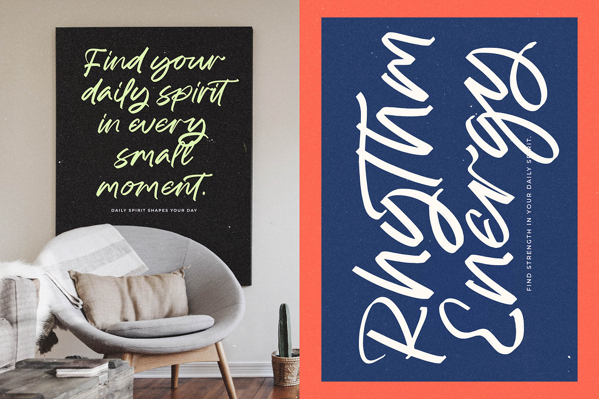 Melody Life Modern Handwritten Font, a Script Font by stylishtype.co (Photo 13 of 15)