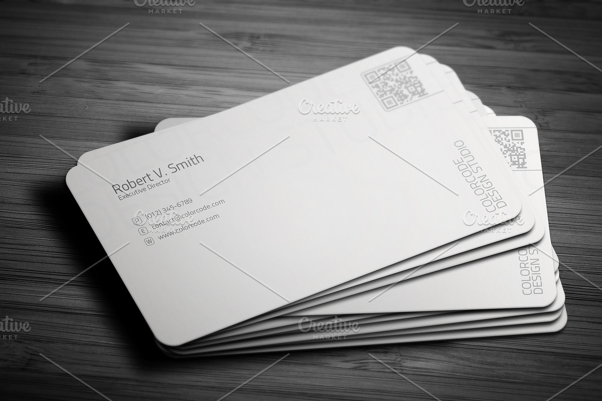 WhiteBox Business Card, a Business Card Template by Lucas Alexander (Photo 3 of 4)