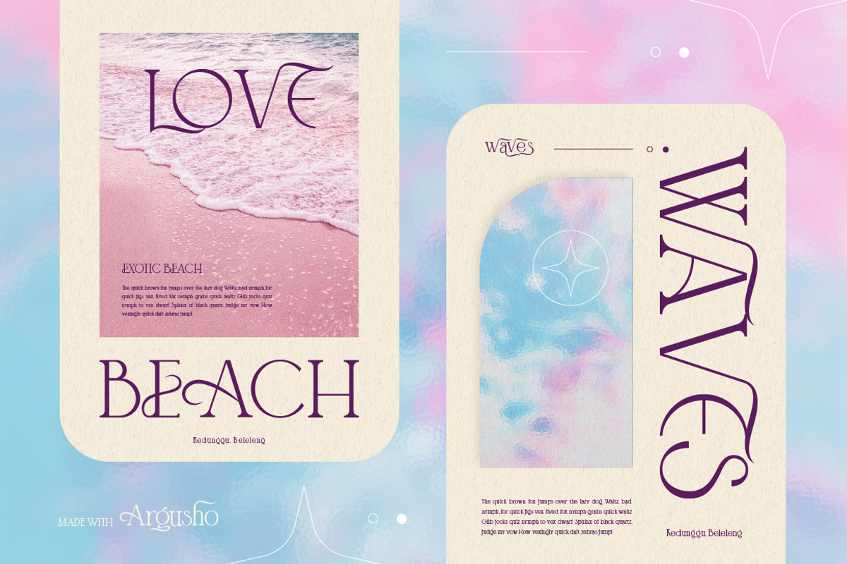 Argusho, a Serif Font by kerismaker (Photo 11 of 12)
