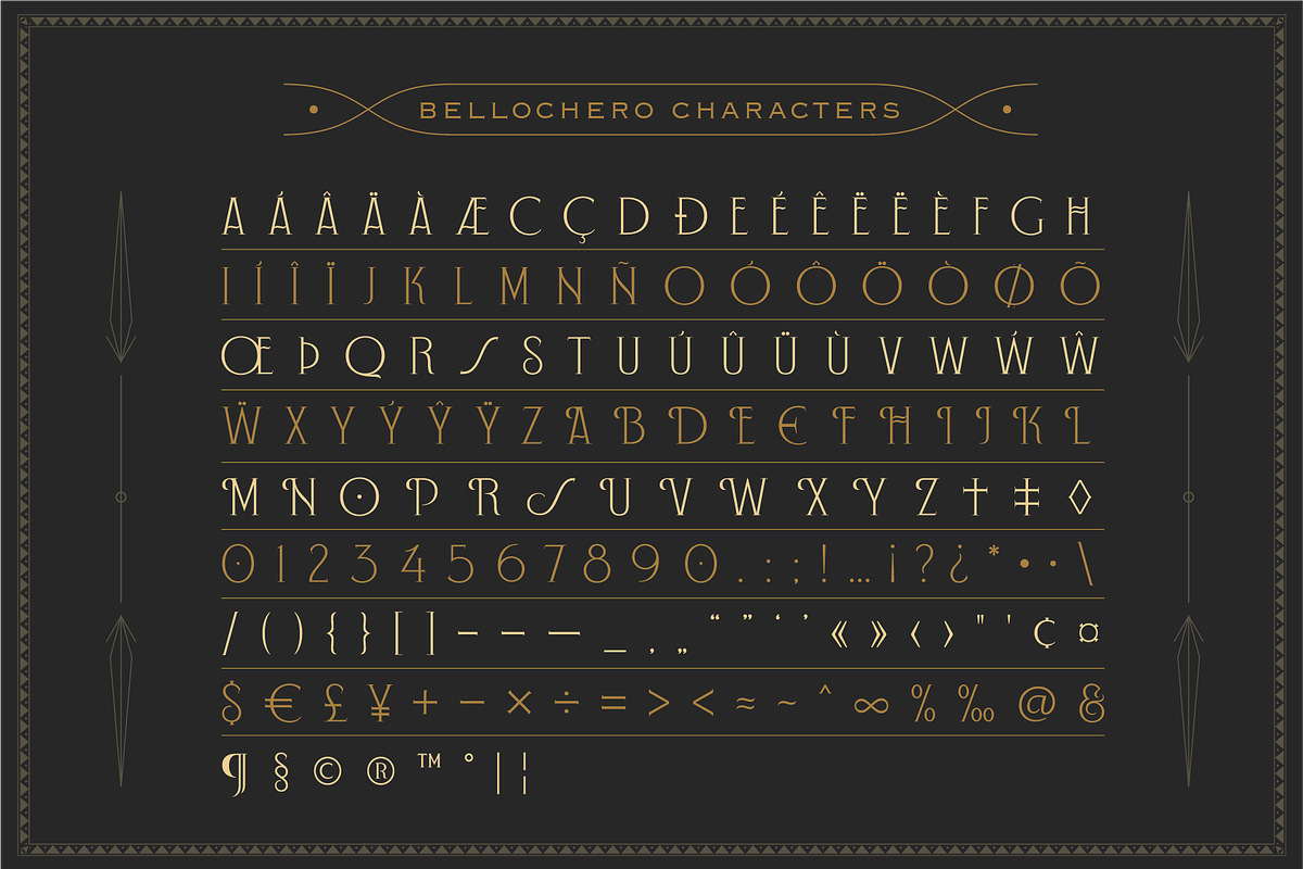 WT Bellochero, a Font by Winston Type Co. (Photo 11 of 11)