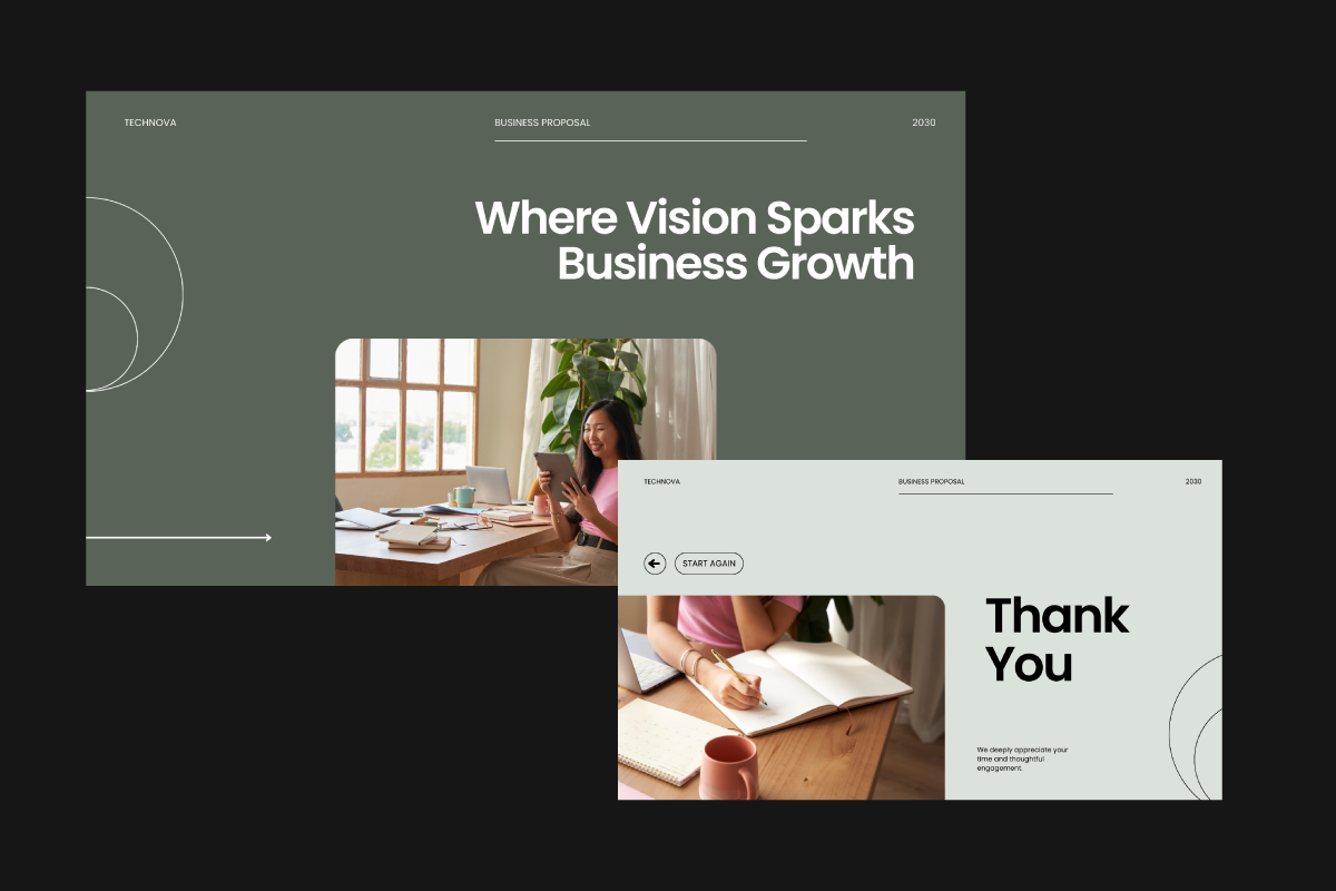 Digital Business - Google slides, a Presentation Template by Dirtytemp Studio (Photo 8 of 10)