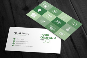 3 SEO Business Card Templates