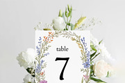 Wildflowers Wedding Template Bundle, a Stationery Template by MarryMeMoments (Thumbnail 5 of 8)