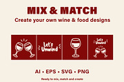 Italian Food & Wine Doodle Set, an Object Graphic by OREHOVKA (Thumbnail 4 of 4)