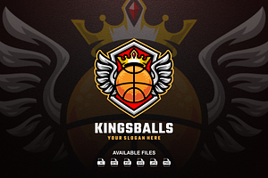 Basketball Logo, a Design Template by artchiles_design