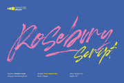 Rosebury Script | Signature Brush, a Handwritten Font by Ardana Creative (Thumbnail 1 of 15)