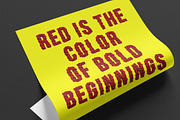 Crimson Knit Font, a Sans Serif Font by Handmadefont (Thumbnail 8 of 10)
