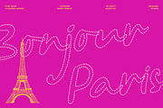 CS Sandra Dashed, a Script Font by Craft Supply Co. (Thumbnail 4 of 8)