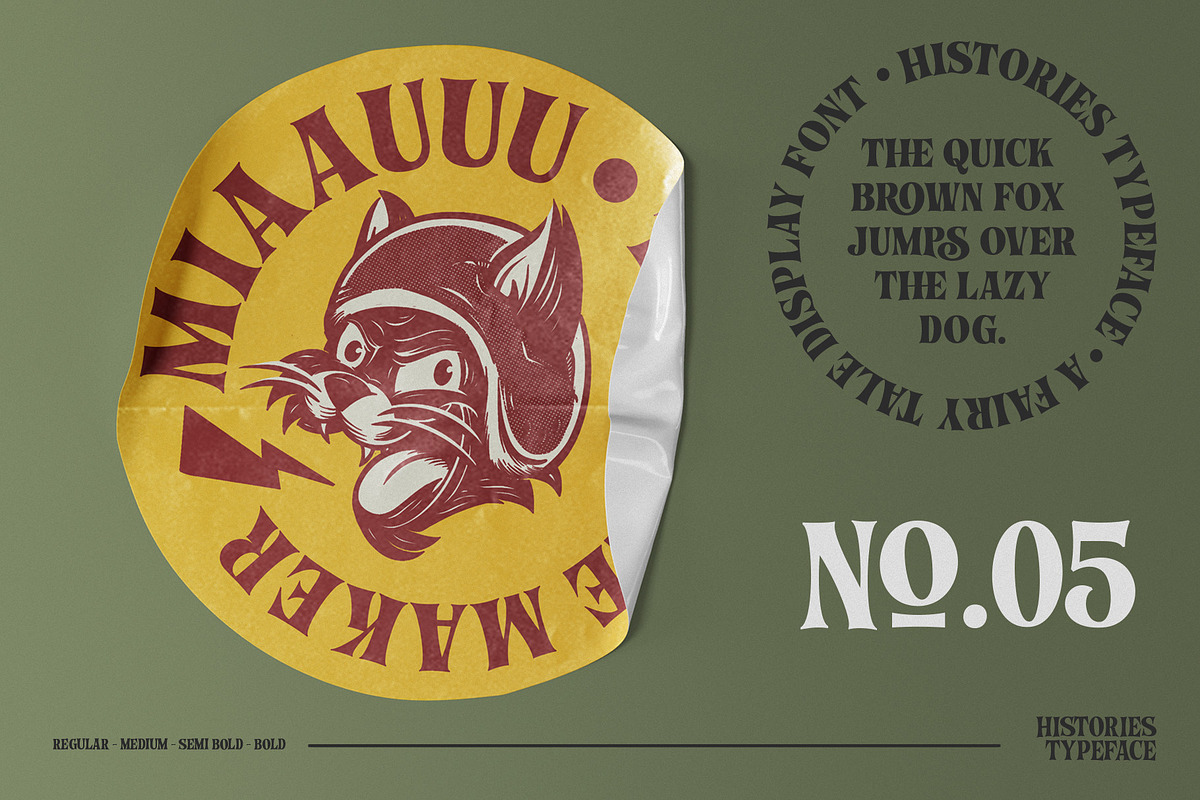 Histories - Fairytale Typeface, a Font by Graptail (Photo 8 of 15)