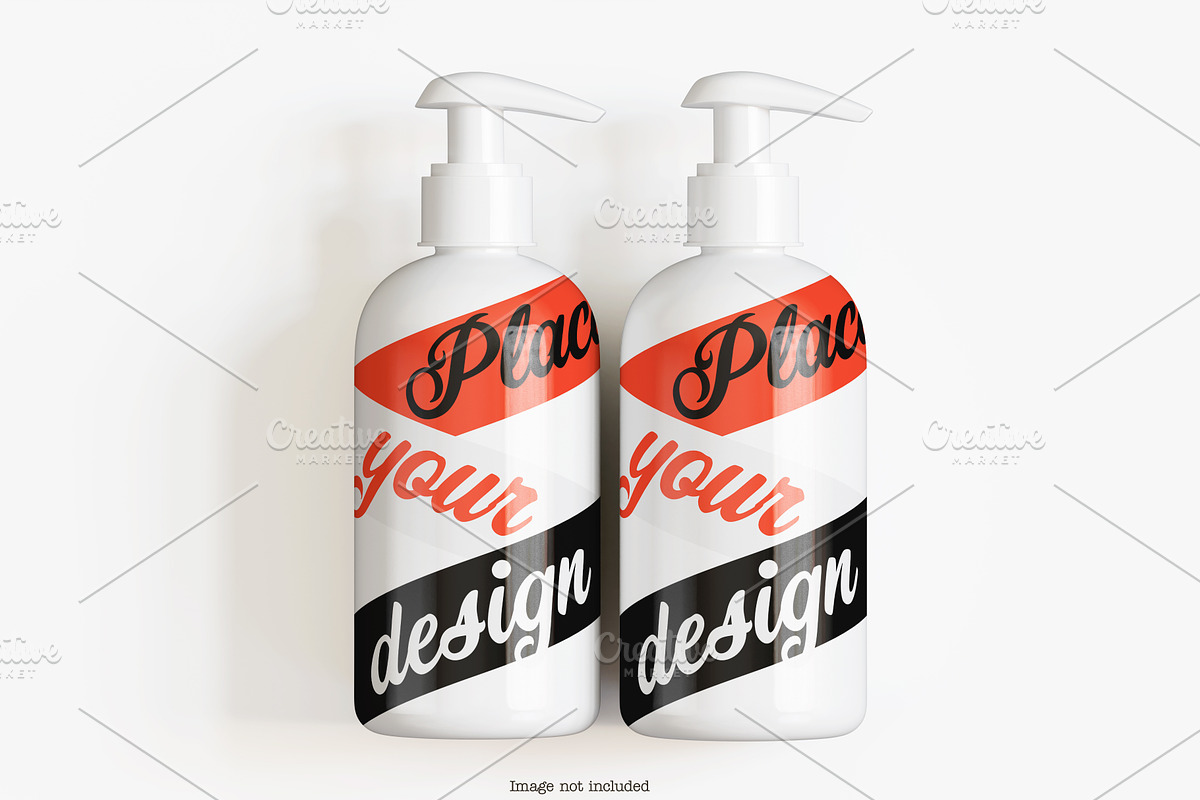 Cosmetic pump mockup bundles, a Cups & Container Mockup by Ambo Ampeng (Photo 8 of 32)