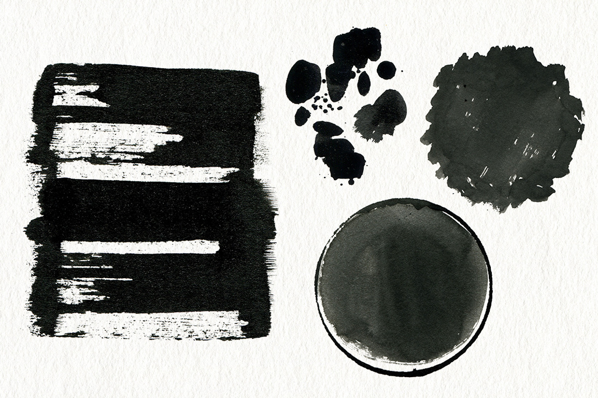 Ink Textures, a Texture Graphic by Sandra Neuditschko (Photo 8 of 9)