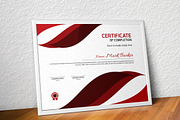 Certificate Word | PSD | AI, a Stationery Template by Curve Design (Thumbnail 3 of 4)