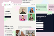 TutorPro - Education Landing Page, a Landing Page Template by EGO Creative Innovations (Thumbnail 4 of 6)