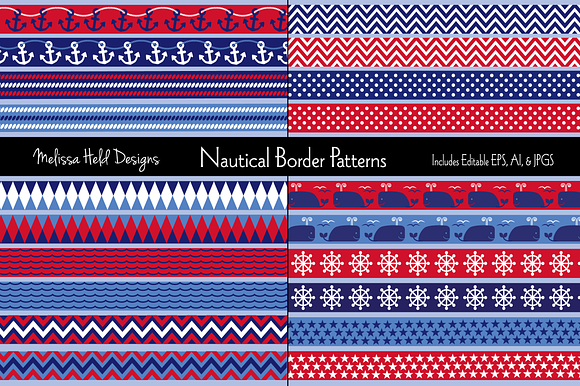 Nautical Border Patterns preview 2