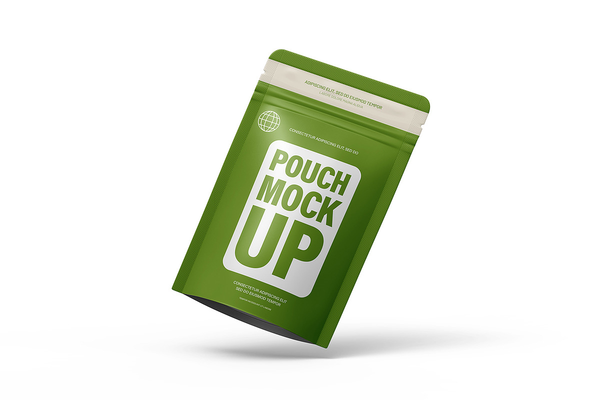 Zipper Pouch Packaging Design Mockup, a Packaging Mockup by Ram Studio LLC (Photo 4 of 14)