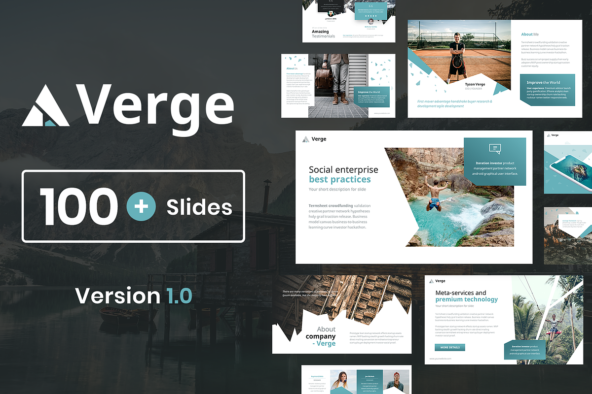 Colossal PowerPoint Templates Bundle, a Presentation Template by Reshapely (Photo 11 of 17)