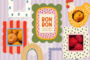 Bonbon Playful Frames & Backgrounds, an Object Graphic by alonahaidash (Thumbnail 1 of 15)