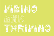 Boho Spring. Display Font, a Symbol Font by DearLetters (Thumbnail 3 of 7)