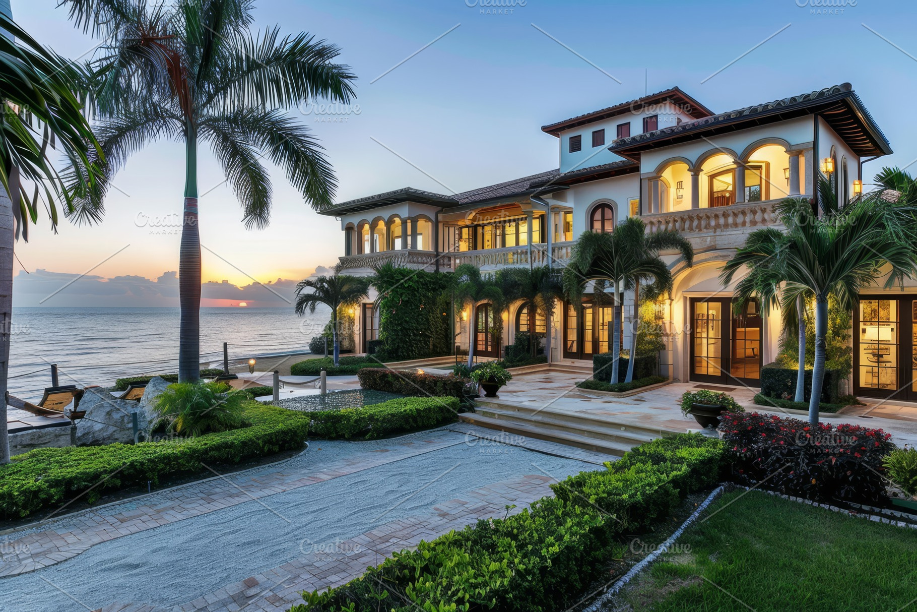 A large house with numerous windows, a Photo by Iftikhar Alam