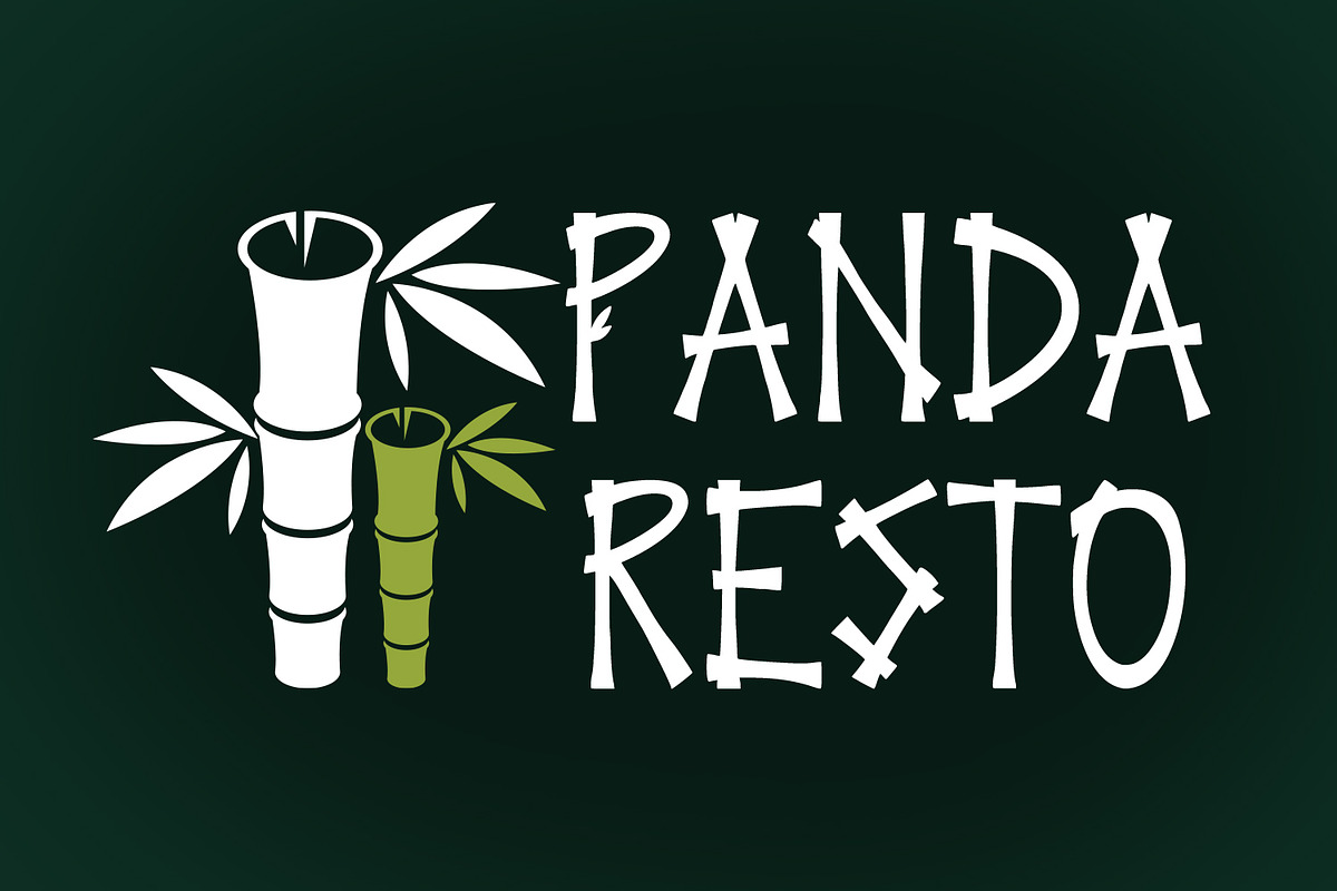 Bamboo Village Display Font, a Handwritten Font by Maulana Creative (Photo 2 of 7)