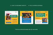 Retro Podcast Social Media Template, a Social Media Template by FDR Studio (Thumbnail 3 of 3)