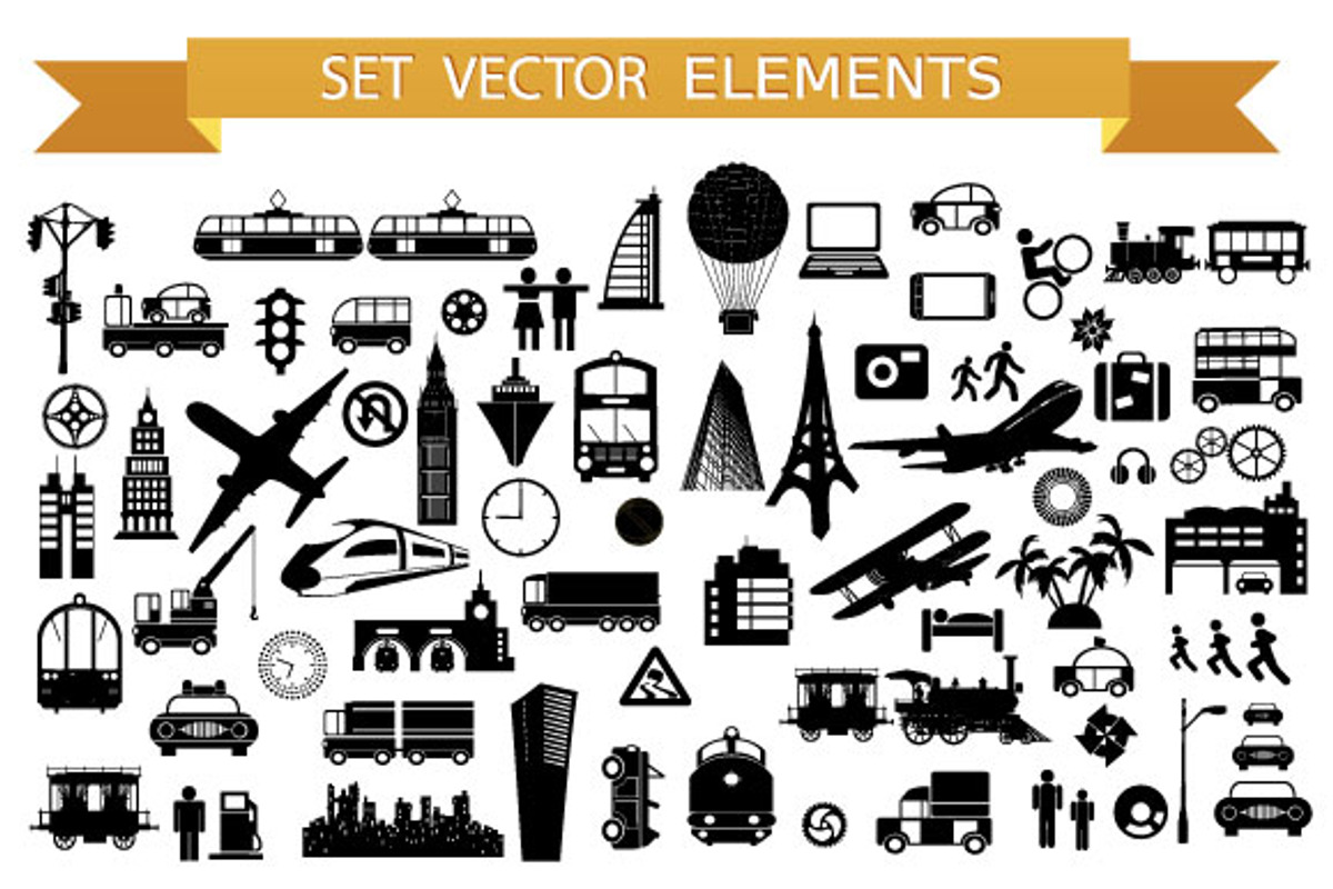 Set vector objects