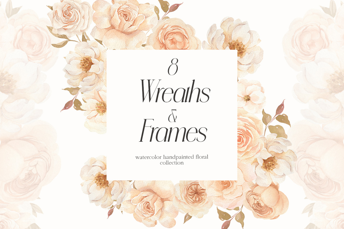 Gentle Blooming Watercolor Flowers, a Decorative Illustration by ViktoriyaD (Photo 5 of 10)