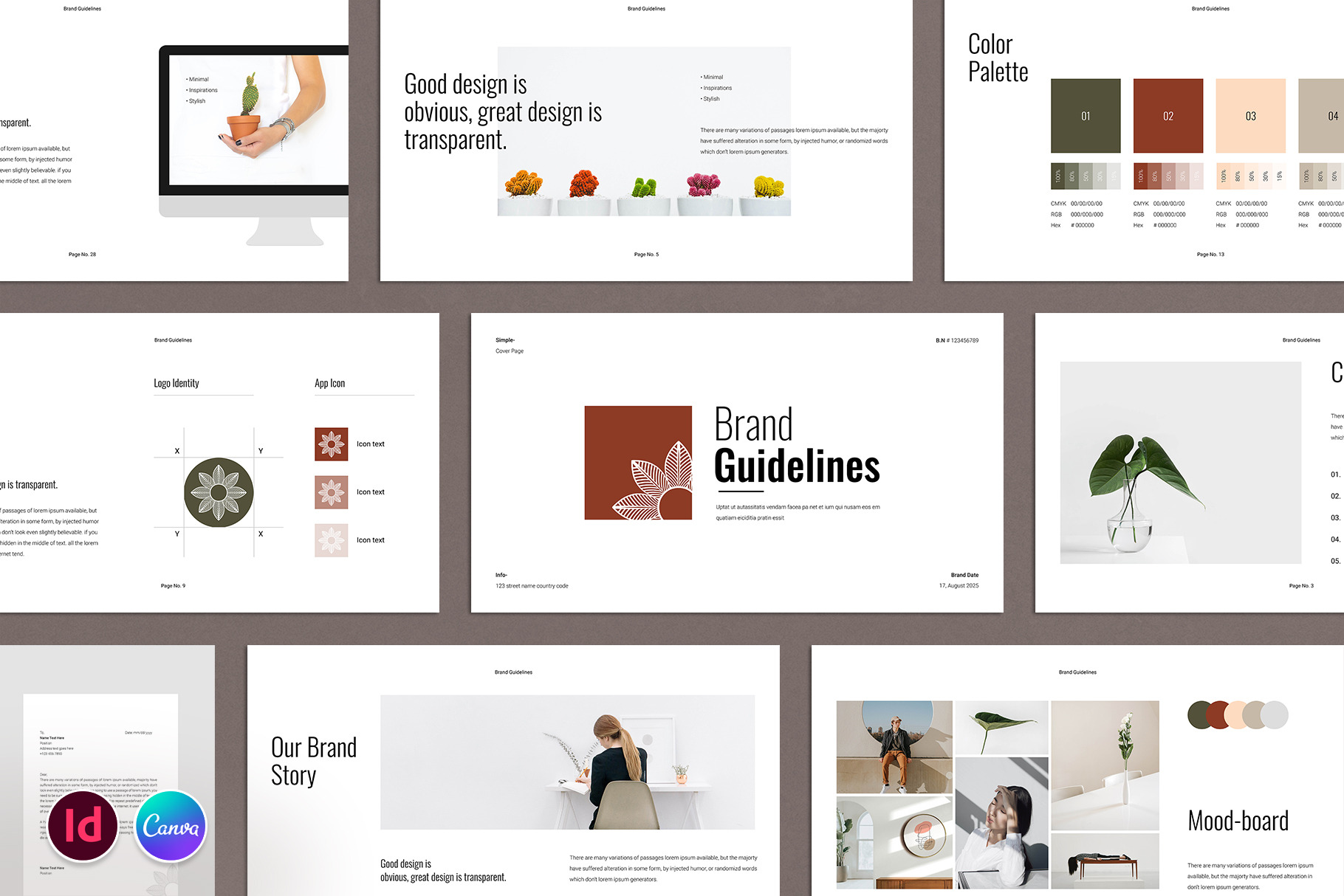 Brand Guidelines Presentation Canva, a Presentation Template by ...