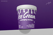 Ice Cream Cup Mockup Set-2, a Cups & Container Mockup by Grid&Glow (Thumbnail 3 of 7)