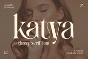 Katya a Classy Serif Font, a Serif Font by Blankids Studio (Thumbnail 1 of 12)