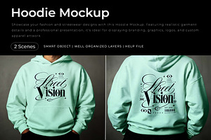 Hoodie Mockup, a Hoody Mockup by Pitchlook.Studio
