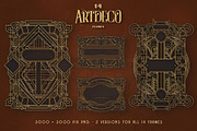 SALE Art Deco Toolkit, a Background Graphic by Cruzine (Thumbnail 13 of 111)