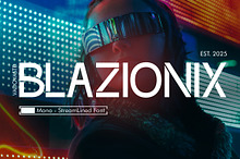 Blazionix Futuristic Font