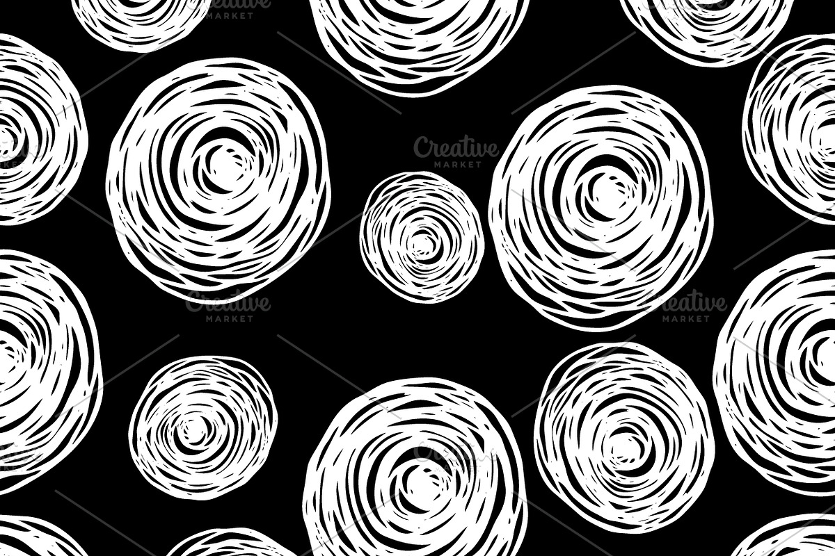 Patterns of drawn geometric shapes, a Pattern Graphic by Elena Terzi (Photo 7 of 10)