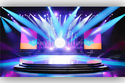 15 Stage Lights Background, a Background Graphic by NOMO DESIGN (Thumbnail 14 of 16)