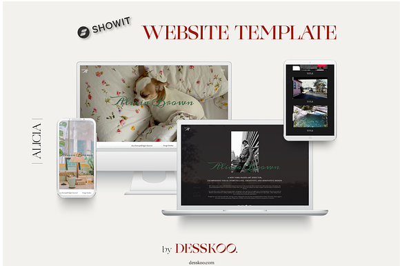 Showit Template- Visual-Storytellers preview 7