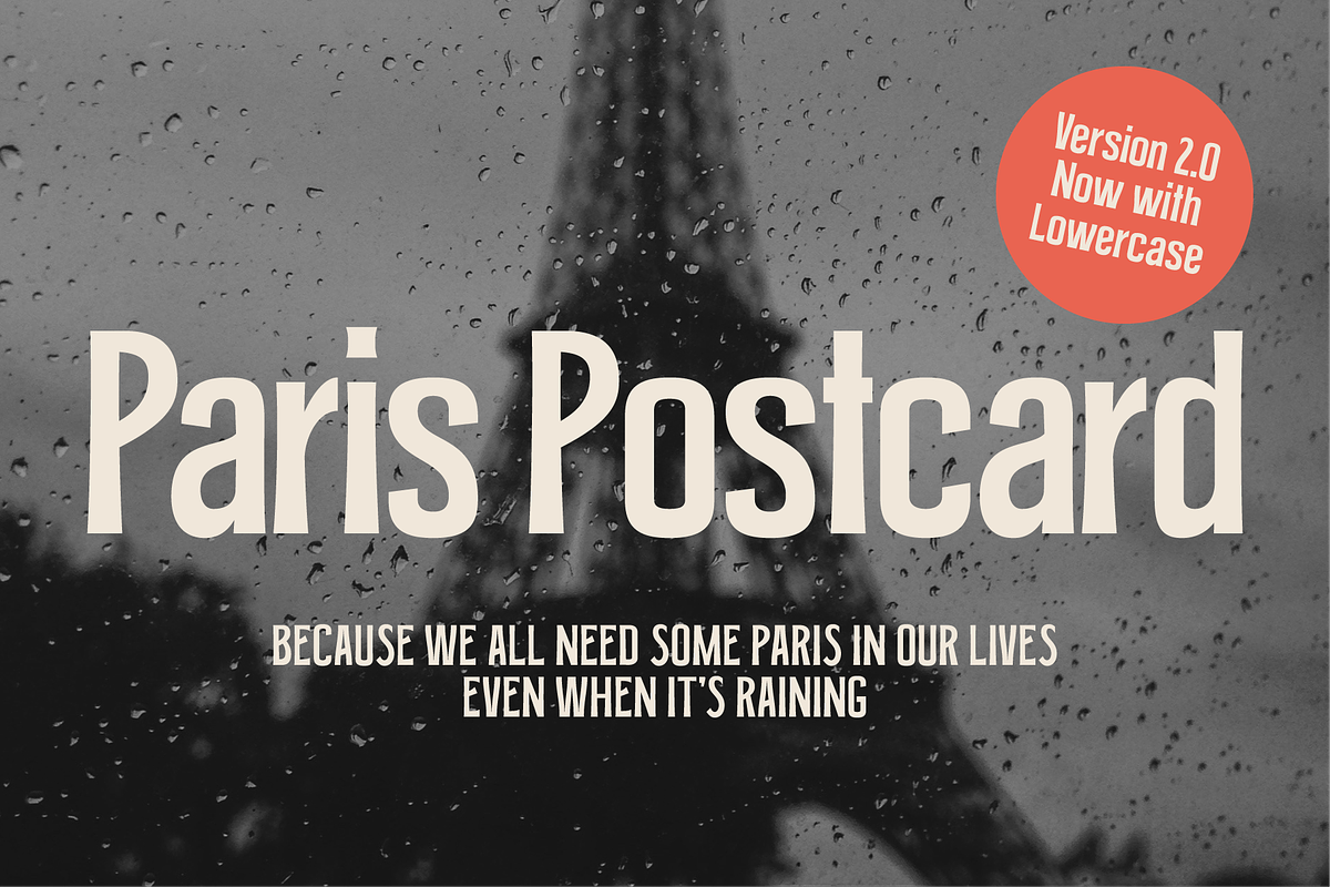 Paris Postcard UPDATED