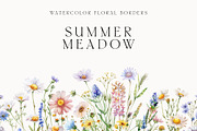Waterolor Floral Borders Bundle, a Decorative Illustration by Lana Elanor (Thumbnail 84 of 97)