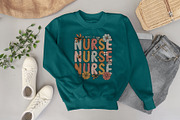Nurse Typography Shirt PNG, a Graphic by Vector Portal (Thumbnail 1 of 5)