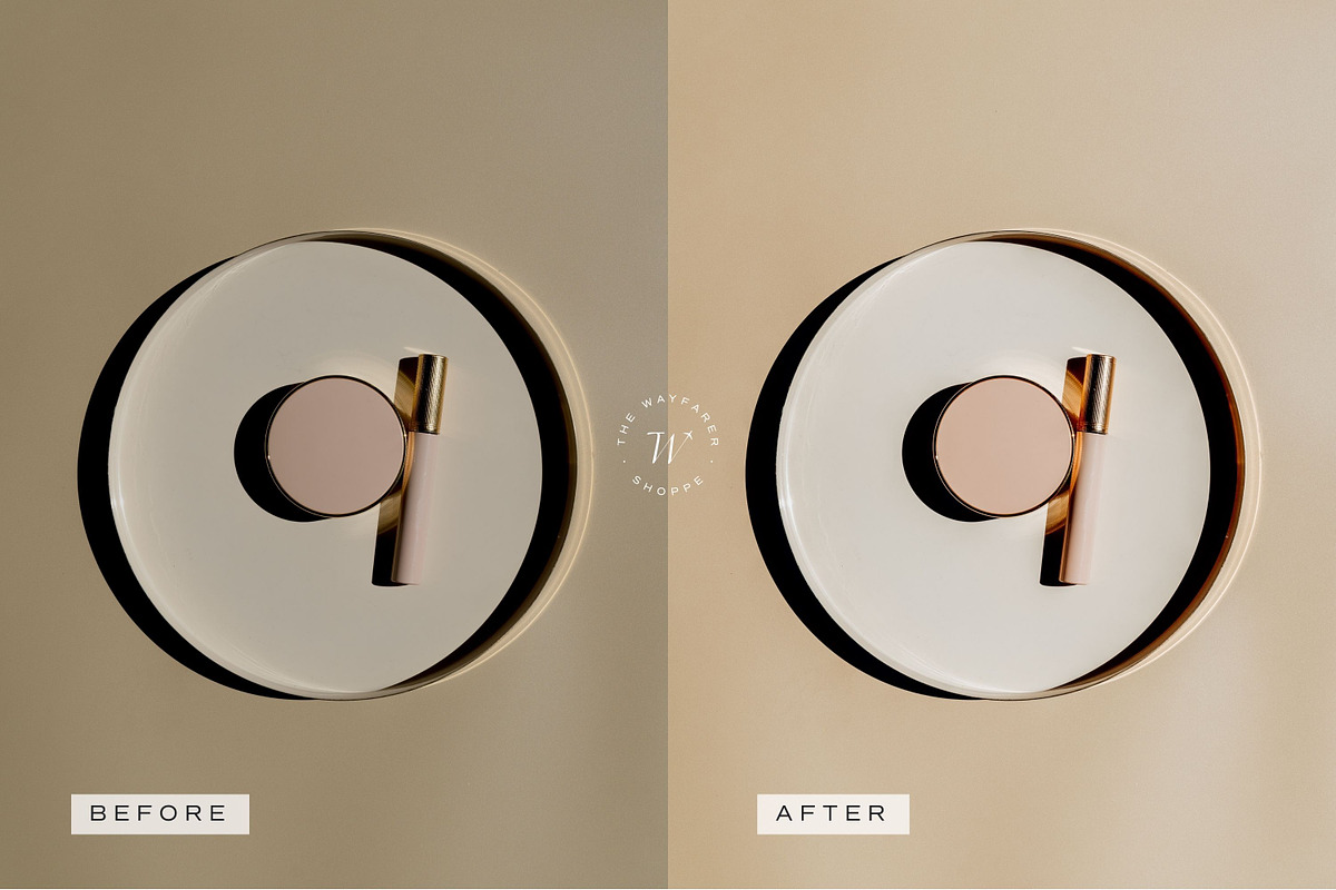 5 Product Lightroom Presets, a Preset Add-On by TheWayfarerShoppe (Photo 14 of 17)
